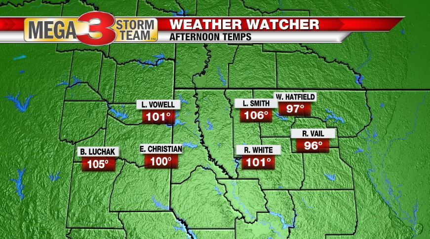 Central ArkLaTex Weather Watcher Reports